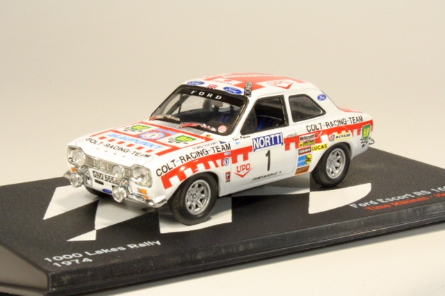 Ford Escort Mk1 RS1600, Finland 1974, T.Mäkinen, no.1