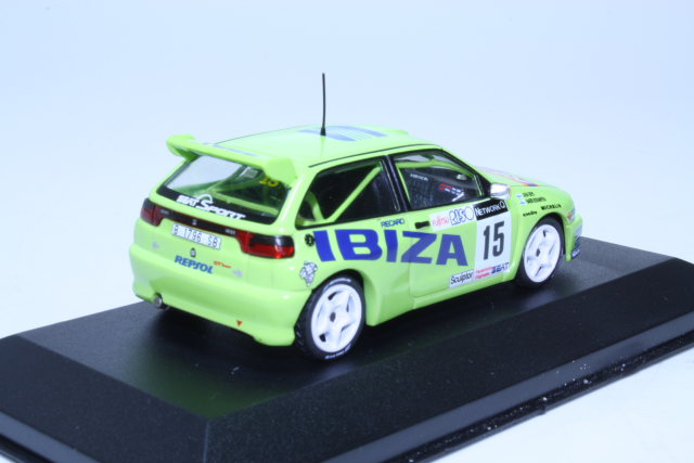 Seat Ibiza Kit Car, RAC 1996, H.Rovanperä, no.15
