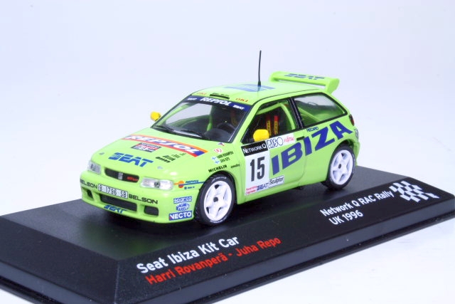 Seat Ibiza Kit Car, RAC 1996, H.Rovanperä, no.15