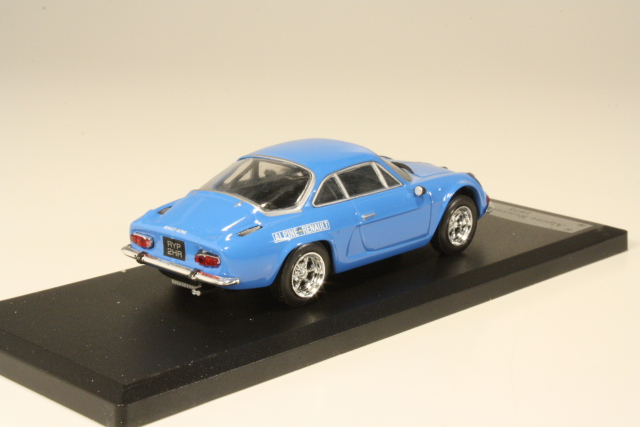 Alpine Renault A110 1973, sininen - Sulje napsauttamalla kuva