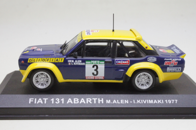 Fiat 131 Abarth, Portugal 1977, M.Alen, no.3