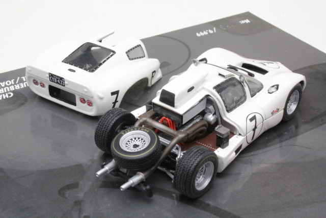 Chaparral 2D, Nurburgring 1966, P.Hill/J.Bonnier, no.7