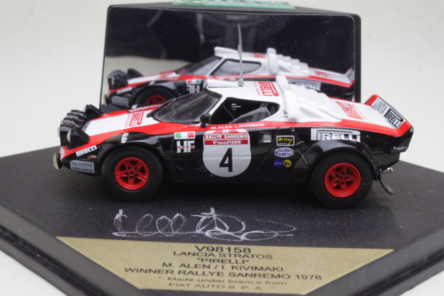 Lancia Stratos, San Remo 1978, M.Alen, no.4 "NIMMARI"