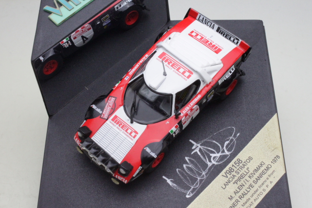 Lancia Stratos, San Remo 1978, M.Alen, no.4 "NIMMARI"