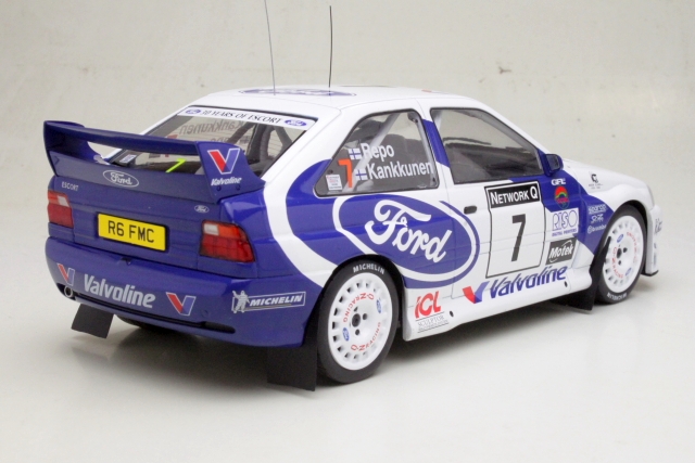 Ford Escort WRC, RAC 1998, J.Kankkunen, no.7