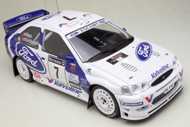Ford Escort WRC, RAC 1998, J.Kankkunen, no.7