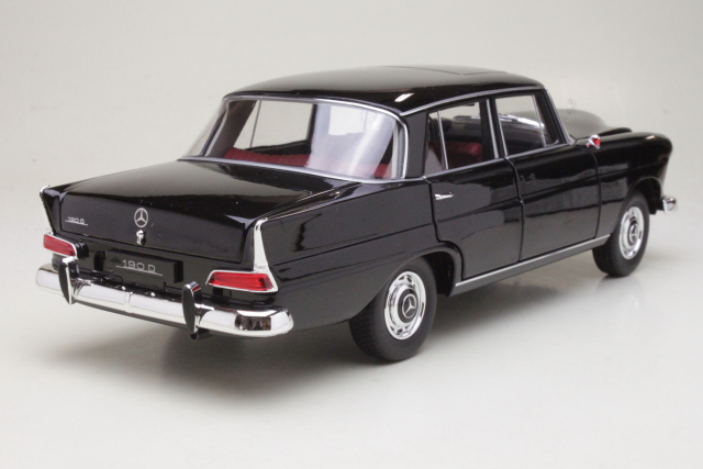 Mercedes 190D (W110) 1964, musta