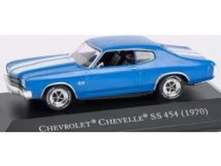 Chevrolet Chevelle SS454 1970, sininen/valkoinen