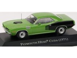 Plymouth Hemi Cuda 1971, vihreä/musta