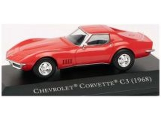 Chevrolet Corvette C3 1968, punainen