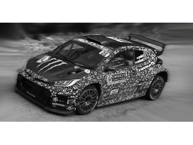 Toyota GR Yaris Rally2, Monte Carlo 2025, O.Solberg, no.20