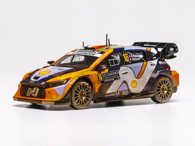 Hyundai i20 N Rally1, Monte Carlo 2025, A.Fourmaux, no.16