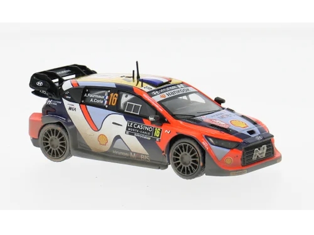 Hyundai i20 N Rally1, Monte Carlo 2025, A.Fourmaux, no.16