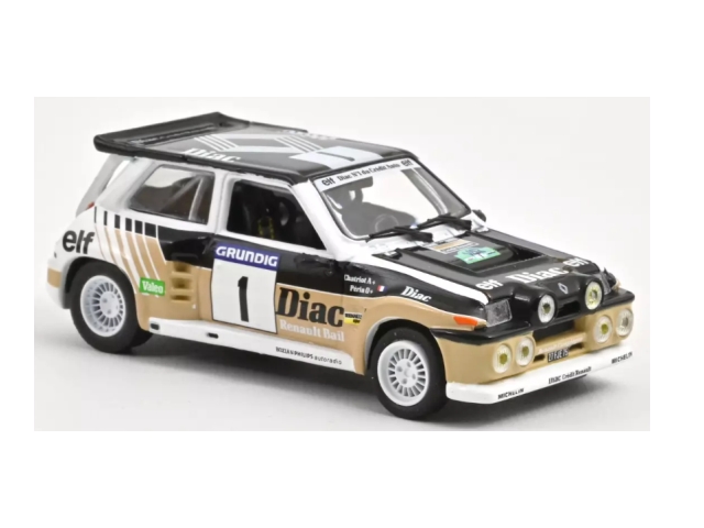 Renault 5 Maxi Turbo, Rallye du Var 1986, A.Chariot, no.1