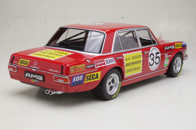 Mercedes 300SEL 6.8, 24h Spa 1971, H.Heyer/C.Schickentanz, no.35