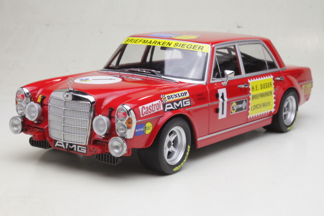 Mercedes 300SEL 6.8, 24h Nurburgring 1972, Heyer/Betzler, no.1