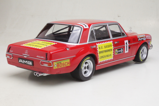 Mercedes 300SEL 6.8, 24h Nurburgring 1972, Heyer/Betzler, no.1