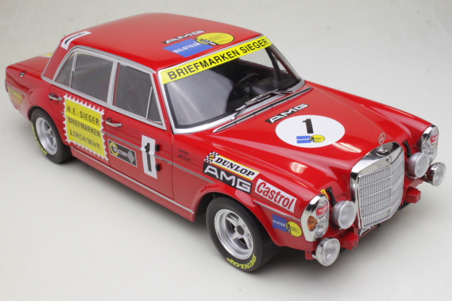 Mercedes 300SEL 6.8, 24h Nurburgring 1972, Heyer/Betzler, no.1
