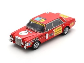Mercedes 300 SEL 6.8, 24h Nurburgring 1972, Heyer/Betzler, no.1