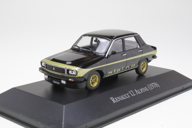 Renault 12 Alpine 1978, black