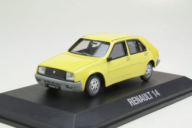 Renault R14 1976, yellow