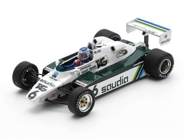 Williams FW08, 3rd. German GP 1982, K.Rosberg, no.6