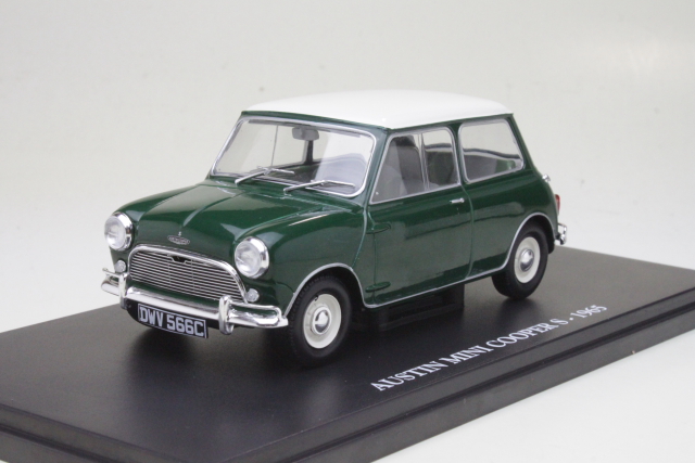 Austin Mini Cooper S 1965, tummanvihreä