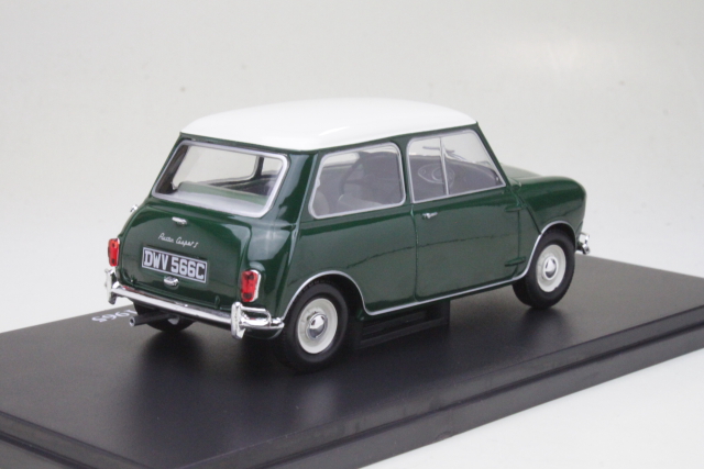 Austin Mini Cooper S 1965, tummanvihreä