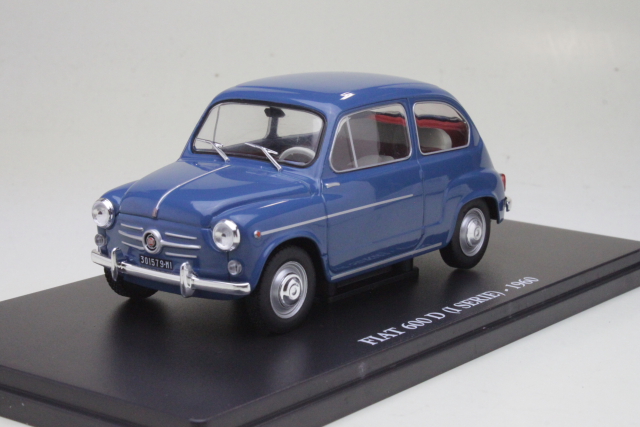 Fiat 600 1960, tummansininen