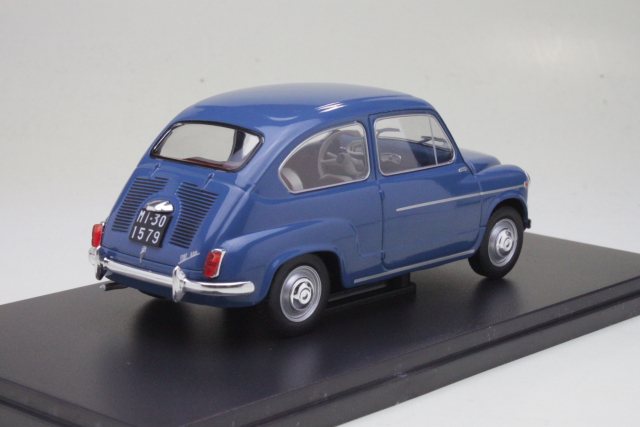 Fiat 600 1960, dark blue