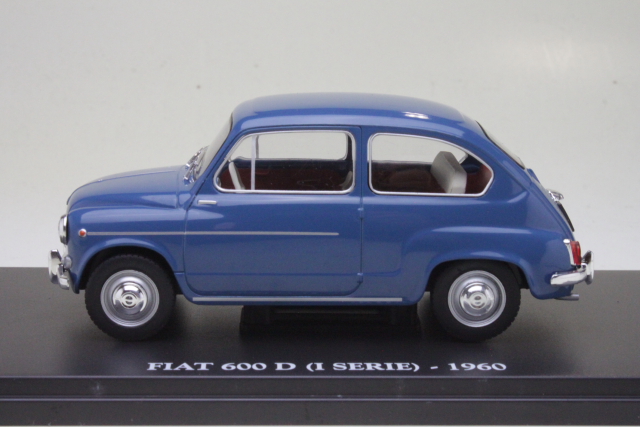 Fiat 600 1960, dark blue