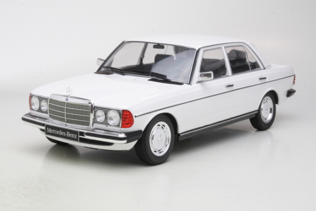 Mercedes 230E (w123) 1980, valkoinen