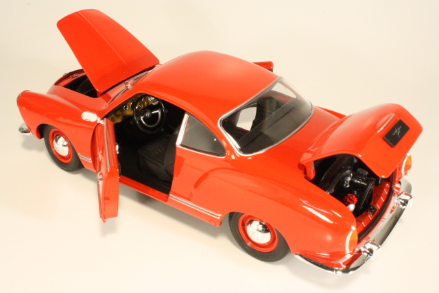 VW Karmann Ghia Coupe 1968, red