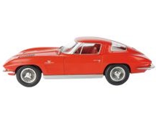 Chevrolet Corvette Stingray Coupe 1963, punainen