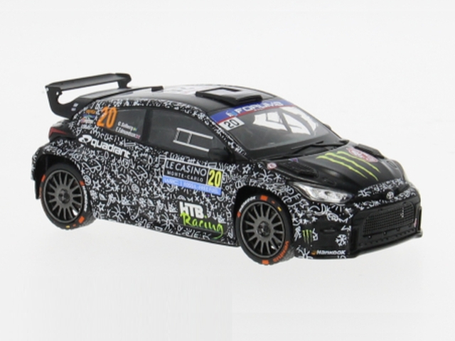 Toyota GR Yaris Rally2, Monte Carlo 2025, O.Solberg, no.20
