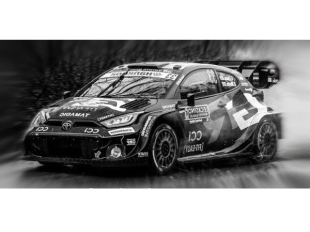 Toyota GR Yaris Rally1, Monte Carlo 2025, E.Evans, no.33