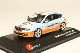 Subaru Impreza WRX STi "Gulf" 2008, sininen/oranssi