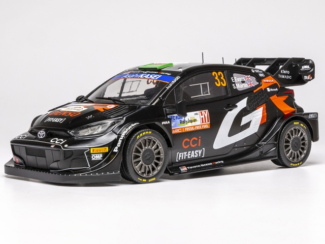 Toyota GR Yaris Rally1, Japan 2024, E.Evans. no.33