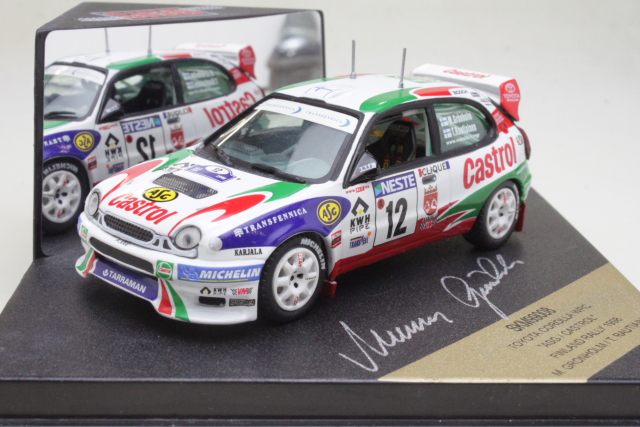 Toyota Corolla WRC, Finland 1998, M.Grönholm, no.12 "SIGNED"