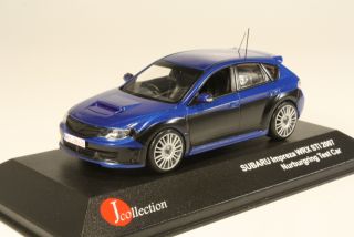 Subaru Impreza WRX STi, Test Nürburgring 2007, sininen