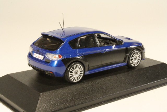 Subaru Impreza WRX STi, Test Nürburgring 2007, sininen