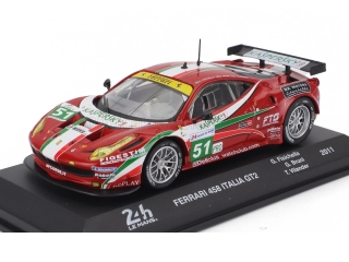 Ferrari 458 Italia GT2, 24h Le Mans 2011, T.Vilander, no.51