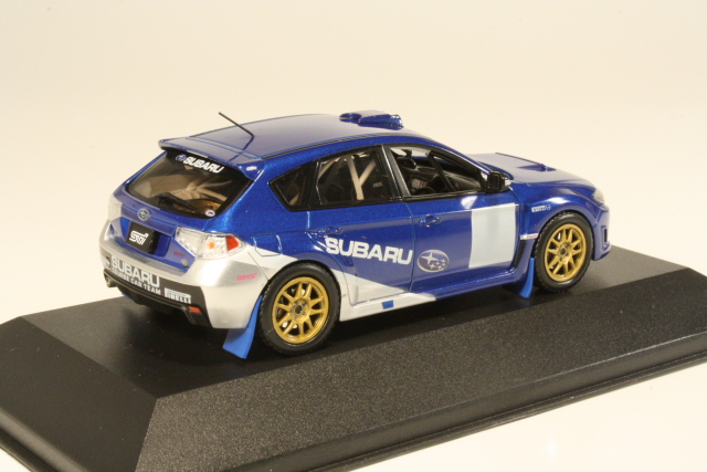 Subaru Impreza WRX STi Gr.N, Presentation 2009, blue