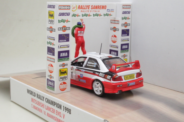 Mitsubishi Lancer Evo VI, San Remo 1998, Mäkinen, no.1 "SIGNED"