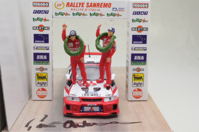 Mitsubishi Lancer Evo VI, San Remo 1998, Mäkinen, no.1 "SIGNED"