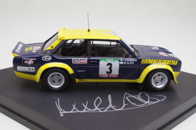 Fiat 131 Abarth, Portugal 1977, M.Alen, no.3 "NIMMARI"