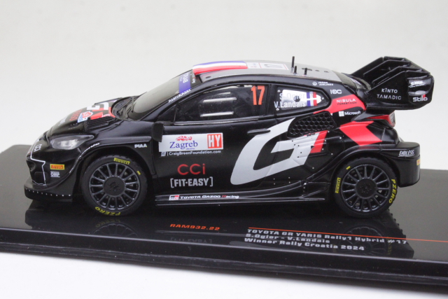 Toyota GR Yaris Rally1, Croatia 2024, S.Ogier, no.17