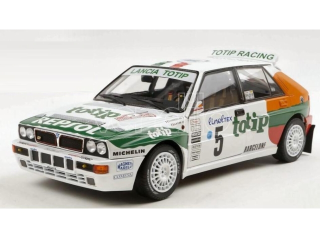 Lancia Delta HF Integrale, Monte Carlo 1993, A.Aghini, no.5