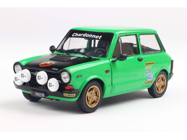 Autobianchi A112 Abarth Mk5 1980, vihreä/musta
