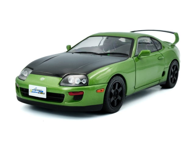 Toyota Supra Mk4 (A80) Coupe 1993, green/black